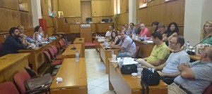 Συνάντηση εργασίας της Αντιπεριφερειάρχη Ανάπτυξης, Επιχειρηματικότητας και Εμπορίου με το Γενικό Γραμματέα Εμπορίου και Καταναλωτή