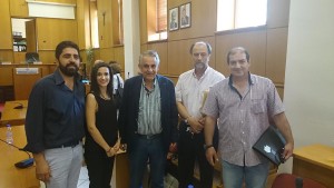 Συνάντηση εργασίας της Αντιπεριφερειάρχη Ανάπτυξης, Επιχειρηματικότητας και Εμπορίου με το Γενικό Γραμματέα Εμπορίου και Καταναλωτή