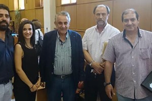 Συνάντηση εργασίας της Αντιπεριφερειάρχη Ανάπτυξης, Επιχειρηματικότητας και Εμπορίου με το Γενικό Γραμματέα Εμπορίου και Καταναλωτή