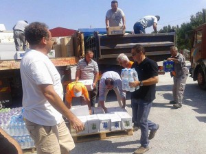 Αποστολή Βοήθειας και Αλληλεγγύης της Περιφέρειας Δυτικής Μακεδονίας στην Ειδομένη για τους Σύριους Πρόσφυγες