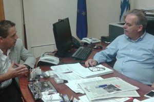 Συνάντηση Αντιπεριφερειάρχη Υγείας με το Γενικό Γραμματέα Δημόσιας Υγείας