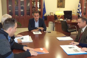Η αποκατάσταση του κτιρίου Σεφέρη μονοπώλησε το ενδιαφέρον της συνάντησης του Περιφερειάρχη Δυτικής Μακεδονίας με το Γενικό Πρόξενο της Ελλάδας στην Κορυτσά