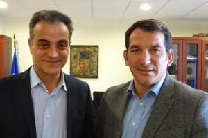 Συνάντηση Περιφερειάρχη με τον πρόεδρο της Ελληνικής Ομοσπονδίας Άρσης Βαρών Πύρρο Δήμα