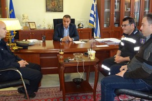 Συνάντηση Περιφερειάρχη Δυτικής Μακεδονίας με το Διοικητή Περιφερειακής Πυροσβεστικής Διοίκησης Δυτικής Μακεδονίας