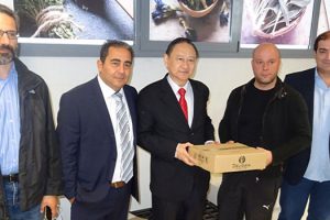 Ο Πρέσβης της Ταιβάν σε επιχειρήσεις της περιοχής
