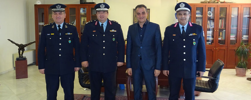 Επίσκεψη του Γενικού Επιθεωρητή Αστυνομίας Βορείου Ελλάδος στον Περιφερειάρχη Δυτικής Μακεδονίας