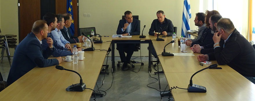 Ενημερωτική σύσκεψη για το θέμα της ΔΕΗ πραγματοποιήθηκε το μεσημέρι της Μ. Πέμπτης στην Περιφέρεια Δυτικής Μακεδονίας