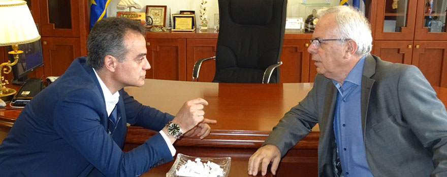 Συνάντηση Περιφερειάρχη Δυτικής Μακεδονίας με τον Υπουργό Αγροτικής Ανάπτυξης
