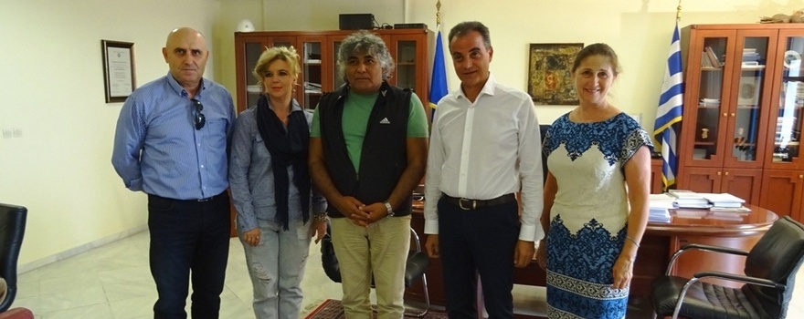 Επίσκεψη εκπροσώπων της αποστολής από την Αγία Πετρούπολης Ρωσίας, στον Περιφερειάρχη Δυτικής Μακεδονίας Θ. Καρυπίδη