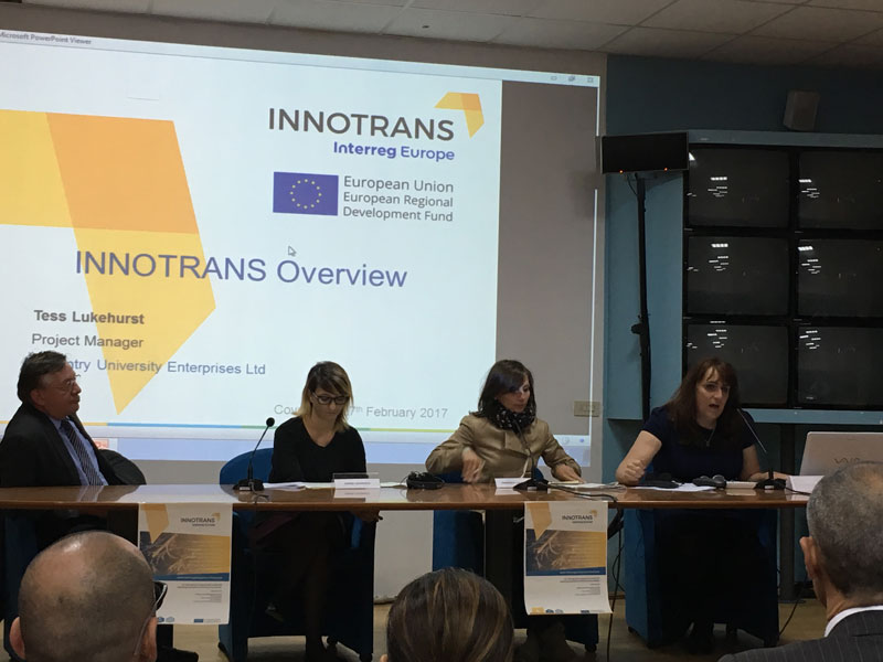 Ολοκληρώθηκε το πρώτο διαπεριφερειακό εργαστήριο του έργου Innotrans