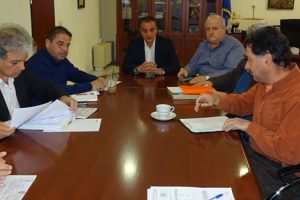 Σύσκεψη εργασίας στην Περιφέρεια με αντικείμενο την προετοιμασία για το επικείμενο άνοιγμα του μεθοριακού σταθμού Λαιμού Πρεσπών