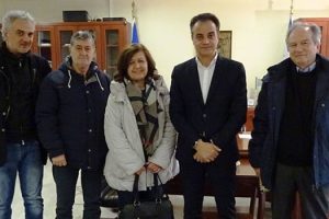 Ο Σύλλογος Καρκινοπαθών Εορδαίας επισκέφθηκε τον Περιφερειάρχη Δυτικής Μακεδονίας