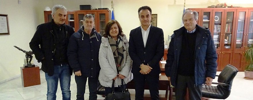 Ο Σύλλογος Καρκινοπαθών Εορδαίας επισκέφθηκε τον Περιφερειάρχη Δυτικής Μακεδονίας