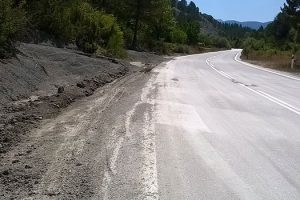 Διαγράμμιση εθνικού οδικού δικτύου