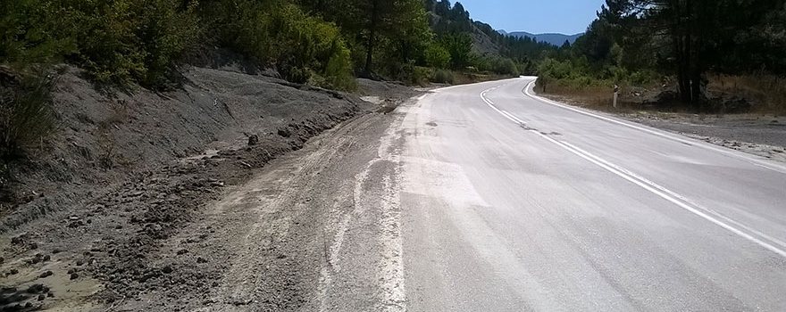 Διαγράμμιση εθνικού οδικού δικτύου