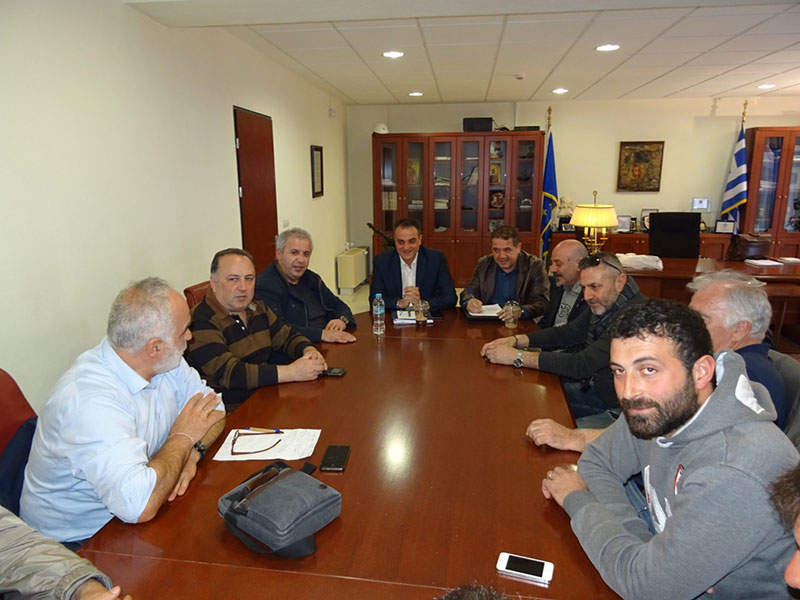 Σύσκεψη στην Περιφέρεια με τους Προέδρους των Κοινοτήτων Ελλησπόντου και Δημητρίου Υψηλάντη 1