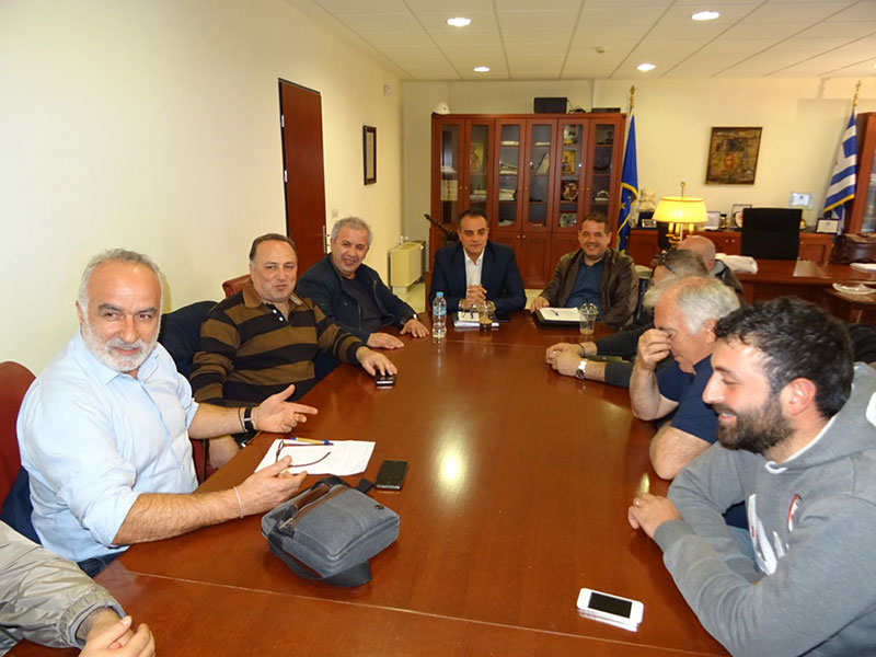 Σύσκεψη στην Περιφέρεια με τους Προέδρους των Κοινοτήτων Ελλησπόντου και Δημητρίου Υψηλάντη 2
