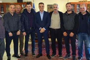Τον Περιφερειάρχη Δυτικής Μακεδονίας Θ. Καρυπίδη επισκέφθηκαν οι Πρόεδροι των Κοινοτήτων της Ελίμειας