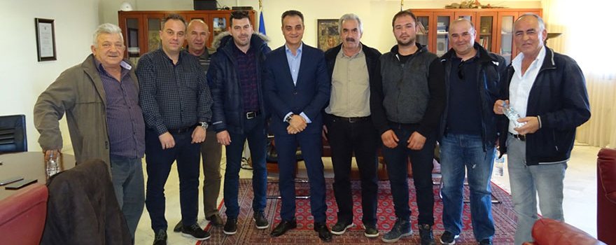 Τον Περιφερειάρχη Δυτικής Μακεδονίας Θ. Καρυπίδη επισκέφθηκαν οι Πρόεδροι των Κοινοτήτων της Ελίμειας