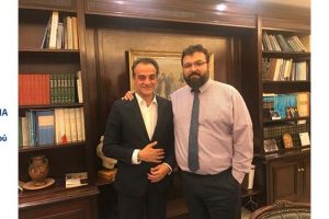 Εξαιρετική συνεργασία Θ. Καρυπίδη με Υφυπουργό Γιώργο Βασιλειάδη για τα θέματα αθλητισμού της περιφέρειας