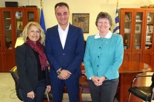 Τον Περιφερειάρχη Δυτικής Μακεδονίας Θ. Καρυπίδη επισκέφθηκε η Πολιτική Σύμβουλος του Καναδά Debbie DesRosiers