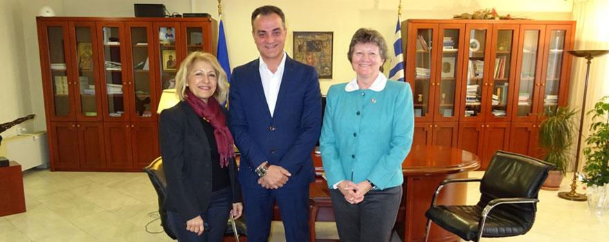 Τον Περιφερειάρχη Δυτικής Μακεδονίας Θ. Καρυπίδη επισκέφθηκε η Πολιτική Σύμβουλος του Καναδά Debbie DesRosiers