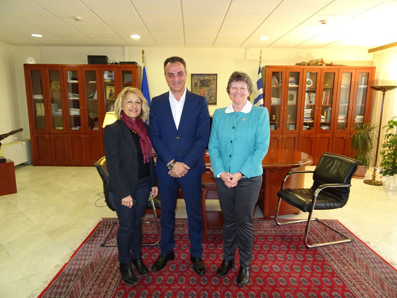 Τον Περιφερειάρχη Δυτικής Μακεδονίας Θ. Καρυπίδη επισκέφθηκε η Πολιτική Σύμβουλος του Καναδά Debbie DesRosiers 6