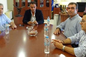 Επίσκεψη του Προεδρείου του Περιφερειακού ΙΝΕ ΓΣΕΕ στον Περιφερειάρχη Θ. Καρυπίδη