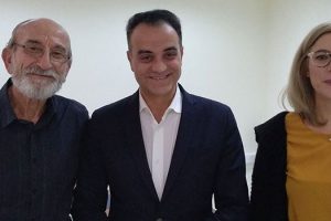 Επίσκεψη των Προέδρων των Τ.Κ. Ροδώνας και Βεγόρας στον Περιφερειάρχη Θ. Καρυπίδη