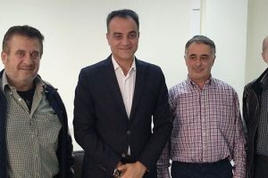 Συνάντηση της Διοίκησης του Αγροτικού Συνεταιρισμού Πύργων Εορδαίας με τον Περιφερειάρχη Θ. Καρυπίδη