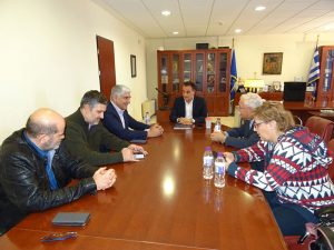 Ο Παναγιώτης Γιαννάκης στην Περιφέρεια Δυτικής Μακεδονίας - Συνάντηση με τον Θ. Καρυπίδη