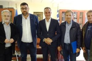 Συνάντηση του Προέδρου της ΠΟΕ - ΔΕΥΑ με τον Περιφερειάρχη Θ. Καρυπίδη