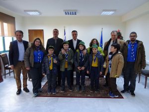 Τις καθιερωμένες ευχές για το νέο έτος αντάλλαξε ο Περιφερειάρχης Δυτικής Μακεδονίας Θεόδωρος Καρυπίδης με τους φορείς, τους συλλόγους και τους πολίτες της περιοχής της Εορδαίας, τη Δευτέρα 31 Δεκεμβρίου 2018