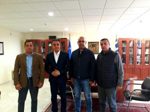 Συνάντηση Περιφερειάρχη Δυτικής Μακεδονίας με το Δ.Σ. της Ένωσης Συνοριακών Φυλάκων Ν. Καστοριάς