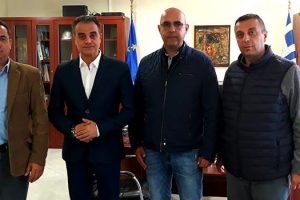 Συνάντηση Περιφερειάρχη Δυτικής Μακεδονίας με το Δ.Σ. της Ένωσης Συνοριακών Φυλάκων Ν. Καστοριάς