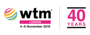 wtm london 2019 λογότυπο