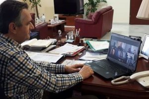 Έκτακτη σύσκεψη Περιφερειαρχών και ΚΕΔΕ με τον Υπουργό Εσωτερικών Παναγιώτη Θεοδωρικάκο