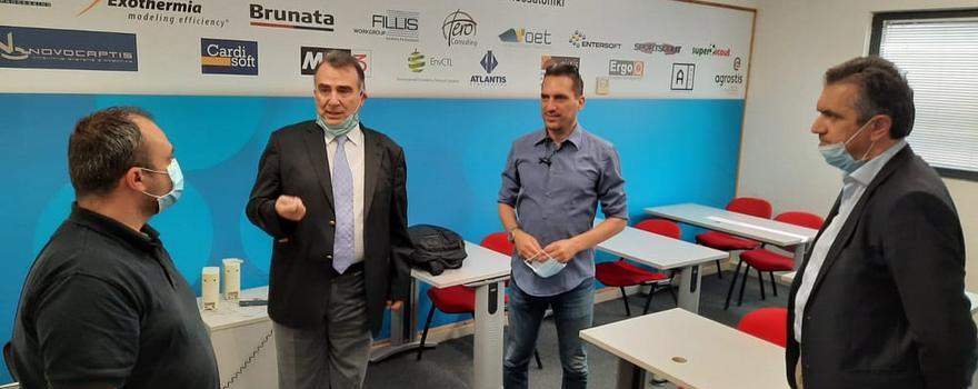 Το Εθνικό Κέντρο Έρευνας και Τεχνολογικής Ανάπτυξης (ΕΚΕΤΑ) στη Θεσσαλονίκη επισκέφτηκε χθες, 12 Ιουνίου, ο Περιφερειάρχης Δυτικής Μακεδονίας Γιώργος Κασαπίδης