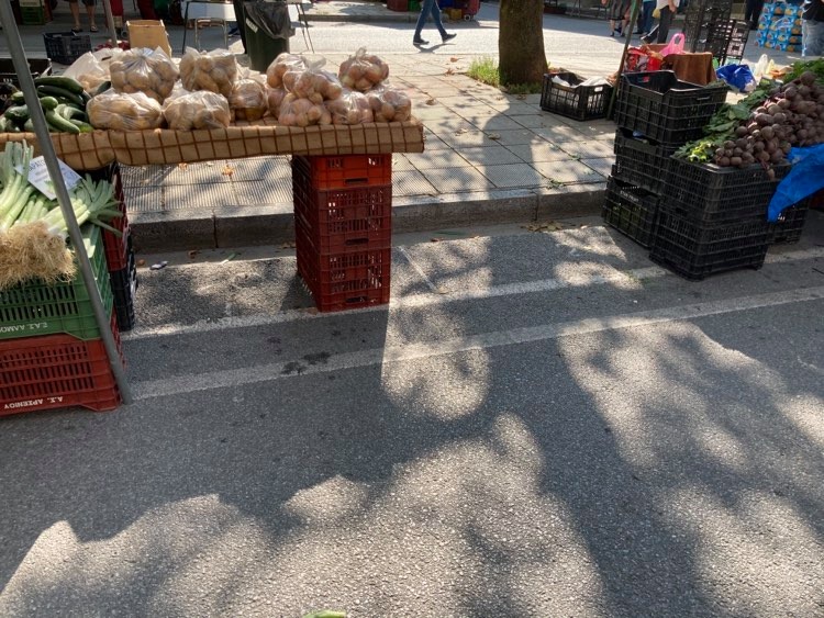 προσωρινή αναστολή λειτουργίας της Λαϊκής Αγοράς Κοζάνης