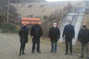 Επίσκεψη κλιμακίου της Περιφερειακής Αρχής με επικεφαλής τον Περιφερειάρχη Γιώργο Κασαπίδη, σε αρδευτικά δίκτυα της Π.Ε. Κοζάνης
