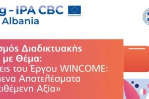 Απολογισμός Διαδικτυακής Ημερίδας με Θέμα: «Οι Δράσεις του Έργου WINCOME: Αναμενόμενα Αποτελέσματα και Προστιθέμενη Αξία»
