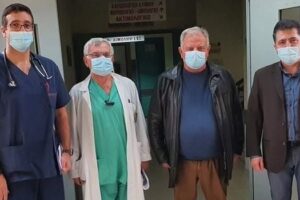 Στο πλαίσιο των ενημερωτικών συναντήσεων κατά την πρόσφατη ανάληψη του, ο Αντιπεριφερειάρχης Δημόσιας Υγείας κ. Μαργαρίτης 1