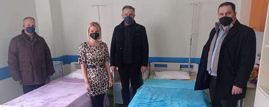 Επίσκεψη του Περιφερειάρχη Δυτικής Μακεδονίας Γιώργου Κασαπίδη στο Γενικό Νοσοκομείο Γρεβενών 1β
