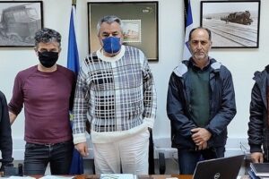 Επίσκεψη του Συλλόγου Π.Λ.Μ.Ε. Ελλησπόντου στον Αντιπεριφερειάρχη Γρηγόρη Τσιούμαρη 2