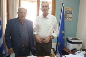 Ο Αντιπεριφερειάρχης Δημόσιας Υγείας κ. Μαργαρίτης Γεώργιος επισκέφτηκε στις 12/05/22 το Γενικό Νοσοκομείο Φλώρινας «Ελένη Θ. Δημητρίου»