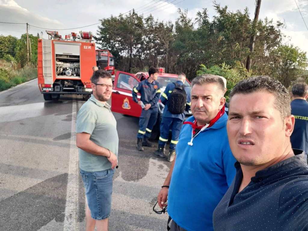 Κατάσβεση της πυρκαγιάς στην περιοχή Κάργα του Δήμου Άργους Ορεστικού 1