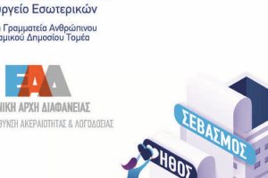 Κώδικας Ηθικής και Επαγγελματικής Συμπεριφοράς Υπαλλήλων του Δημοσίου Τομέα