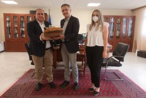 Τον Περιφερειάρχη Δυτικής Μακεδονίας Γιώργο Κασαπίδη επισκέφθηκε ο  Αντιπρόεδρος του ΕΚΑΒ Παναγιώτης  Κουτσουμπέλης 3