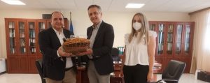 Τον Περιφερειάρχη Δυτικής Μακεδονίας Γιώργο Κασαπίδη επισκέφθηκε ο  Αντιπρόεδρος του ΕΚΑΒ Παναγιώτης  Κουτσουμπέλης 3b
