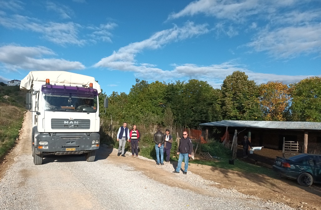 Σε πλήρη εξέλιξη βρίσκονται τα παράλληλα έργα Αναδασμού στο Αγρόκτημα Λιβαδερού - Επίσκεψη του Περιφερειάρχη Δυτικής Μακεδονίας Γιώργου Κασαπίδη 2